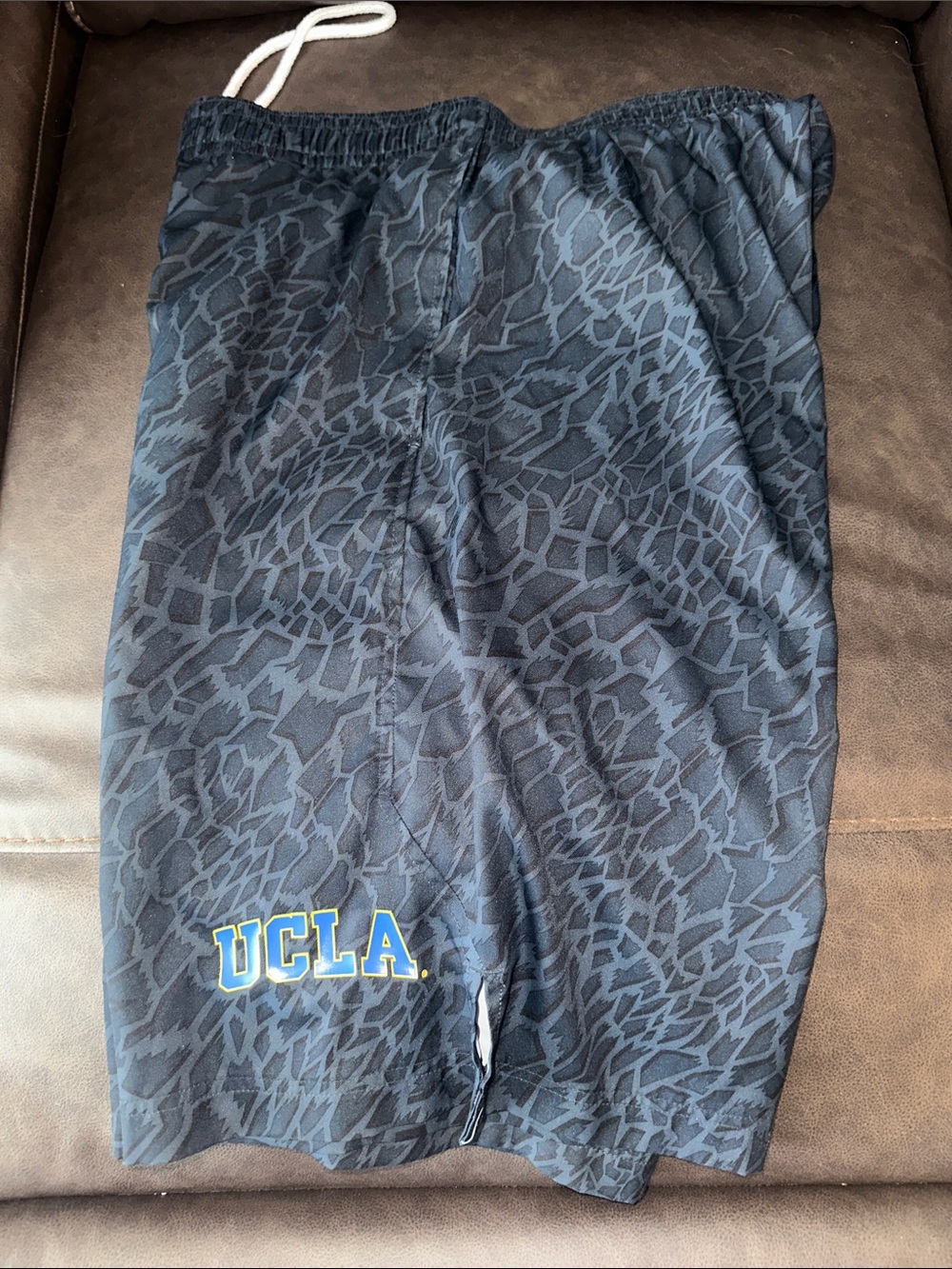 🔥 Men’s Rare UCLA Custom Cheetah Print Shorts
